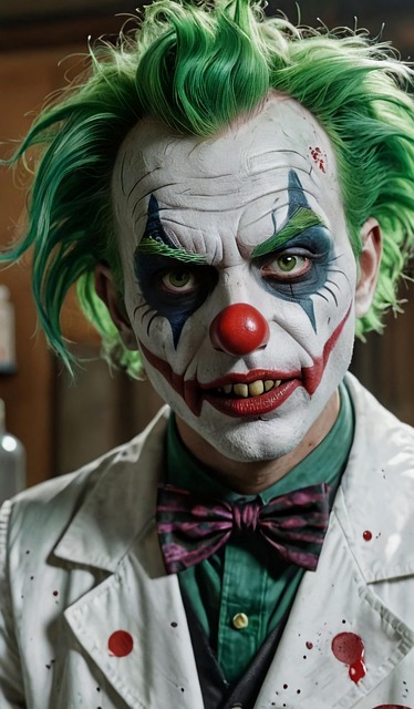 Free Ai Generated Clown illustration and picture