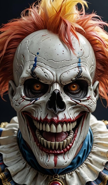Free Ai Generated Clown illustration and picture