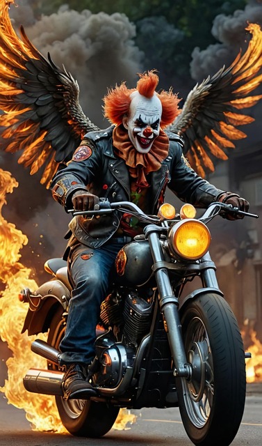 Free Clown Horror illustration and picture