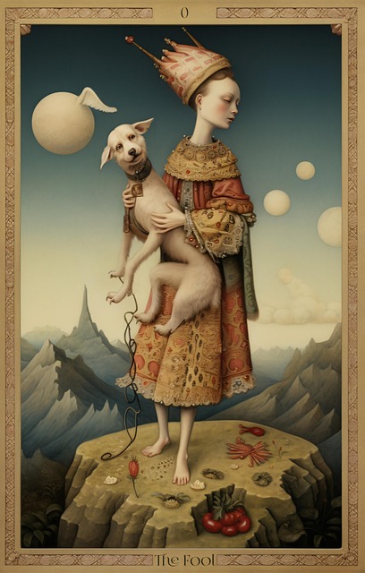 Free tarot tarot card animal illustration