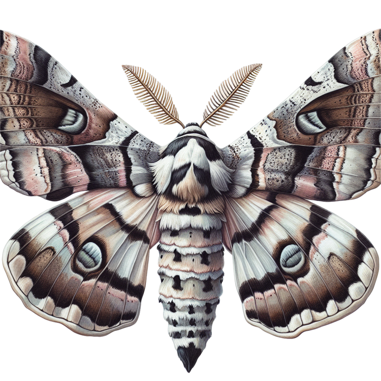 Download Moth, Insect, Butterfly. Royalty-Free Stock Illustration Image ...