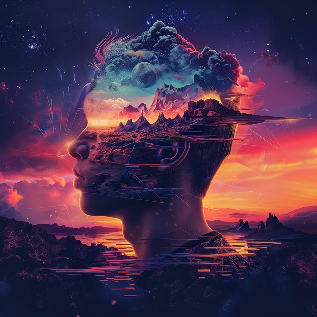 Free ai generated man imagination illustration