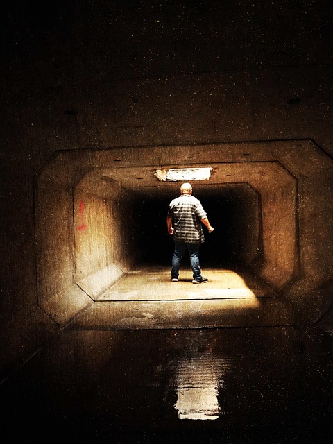 Oscuro, Oscuridad, Túnel, Espeluznante