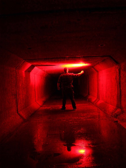 Donker, Duisternis, Schaduwen, Tunnel
