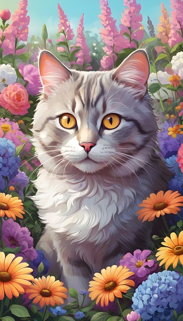 Sød, Kat, Feline, Kitty, Killing, Dyr