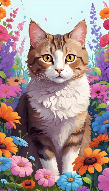Sød, Kat, Feline, Kitty, Killing, Dyr