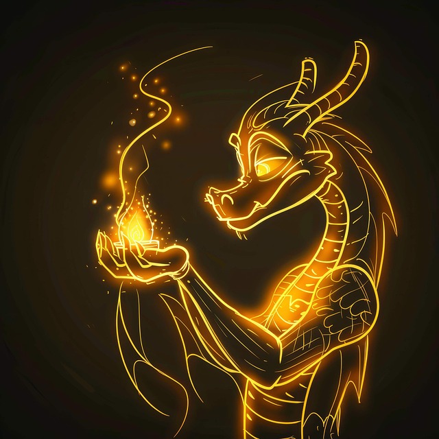 Free Ai Generated Dragon illustration and picture