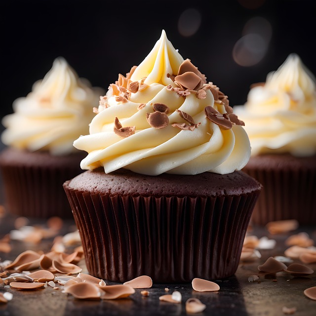 Download free HD stock image of Ai Generated Cupcake Free ai generated cupcake muffin illustration