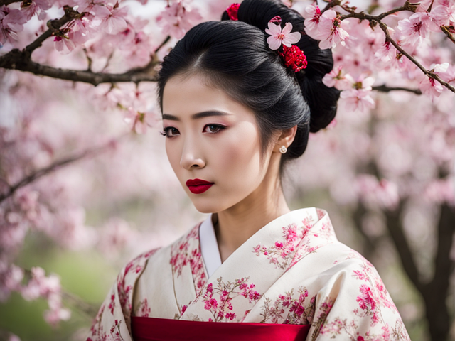 Free geisha japan woman illustration