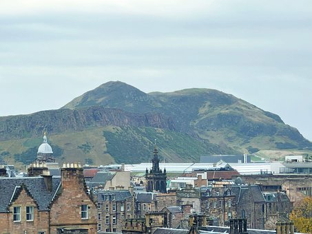 Edinburgh, Natur, Skottland, Landskap