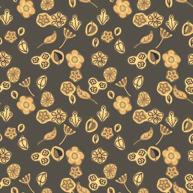 Free background nature floral illustration
