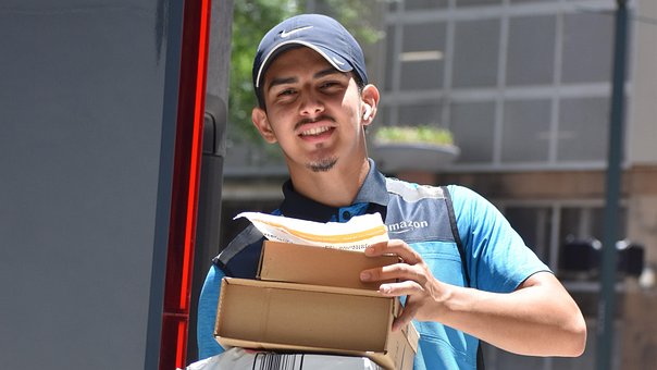 Amazonas, Entrega, Courier, Pacote