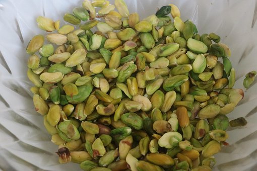 Fistic, Alimente, Nuci, Gustare, Verde