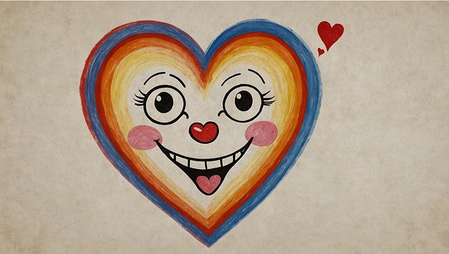 Free ai generated heart love illustration