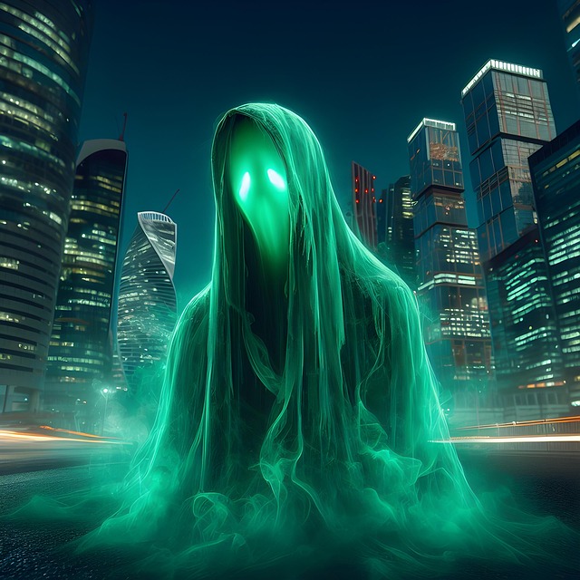 Free ai generated ghost spirit illustration
