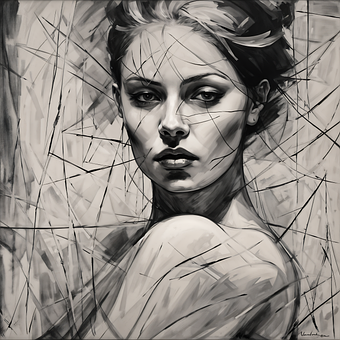 Free Portrait Girl illustration and picture