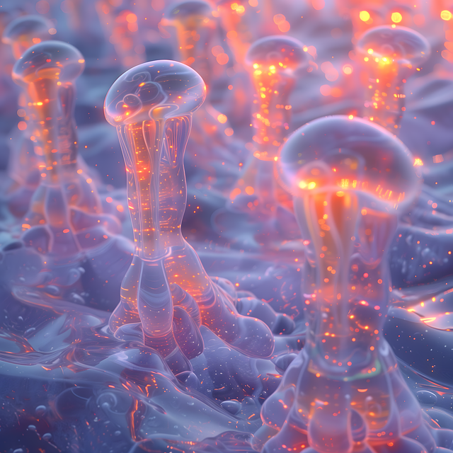 Free ai generated jelly creature illustration