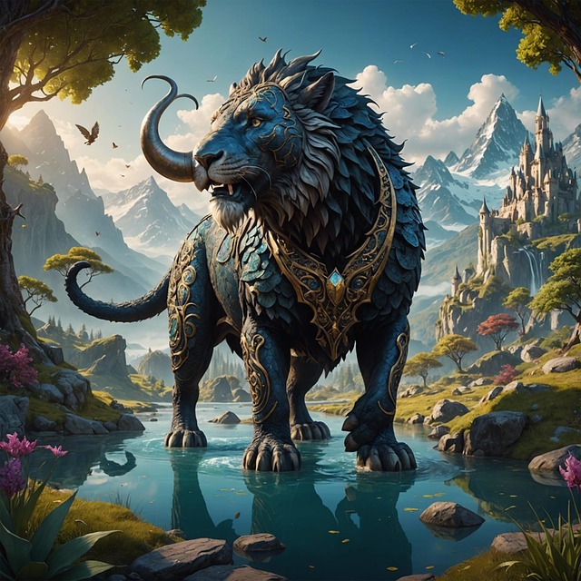 Download Ai Generated, Creature, Beast. Royalty-Free Stock Illustration ...