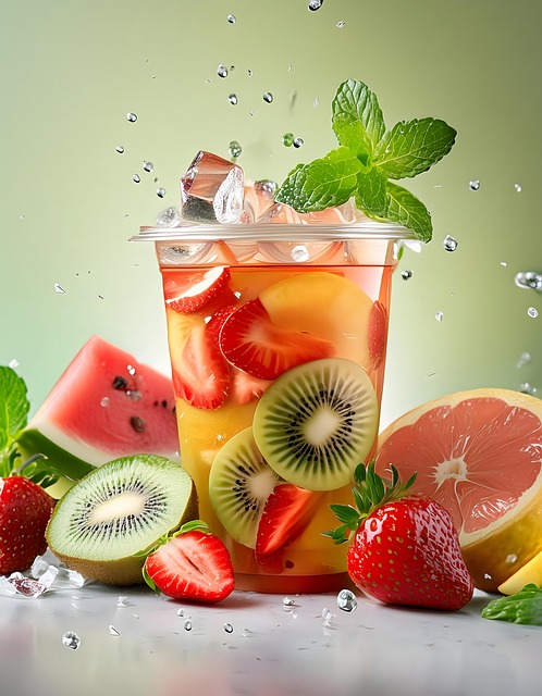 Free ai generated drink fruit illustration
