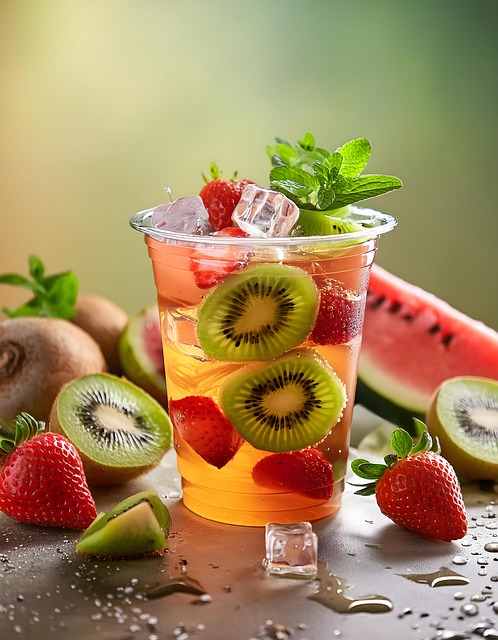 Free ai generated drink fruit illustration