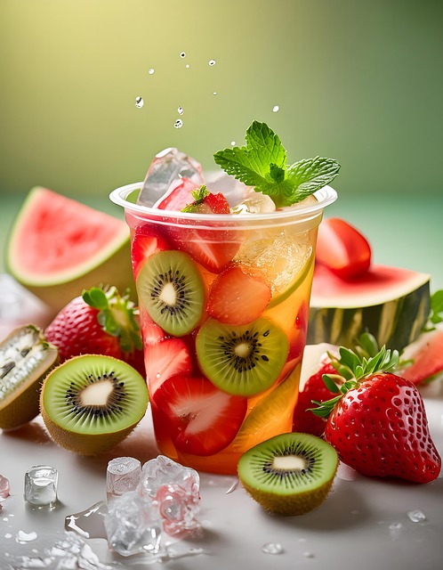 Free ai generated drink fruit illustration