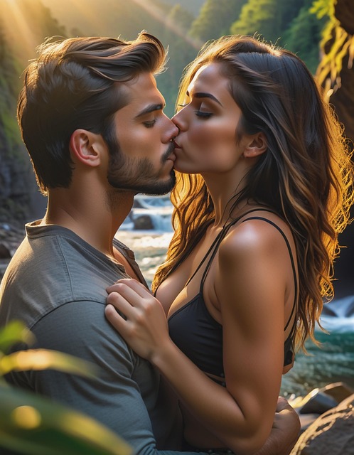 Free Ai Generated Couple illustration and picture