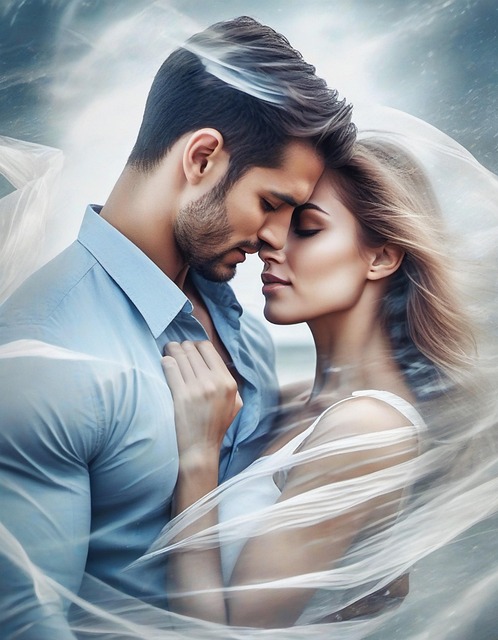 Free Ai Generated Couple illustration and picture