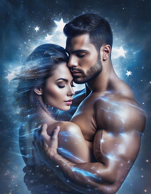 Free Couple Embrace illustration and picture