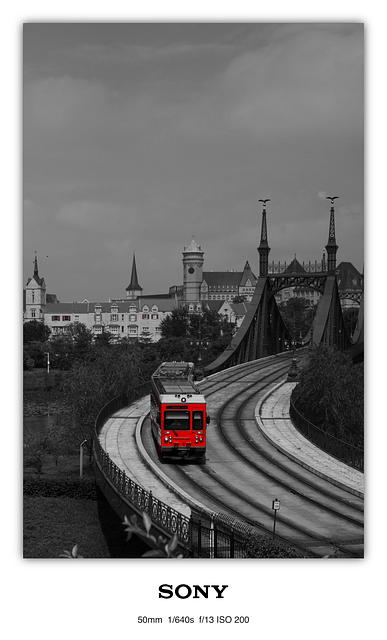 Free Train Scenery illustration and picture