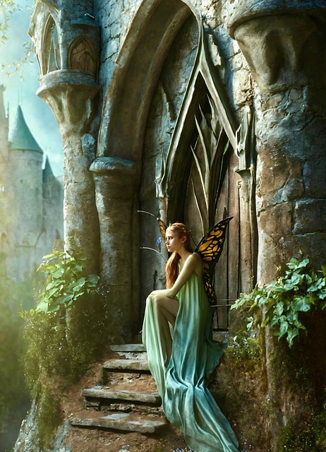 Free ai generated fairy steps illustration