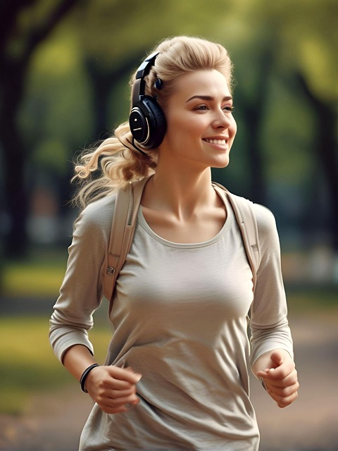 Free ai generated woman blond illustration