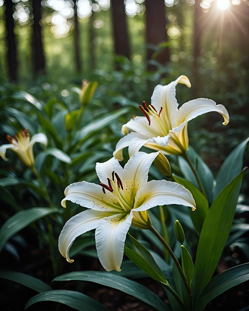 Free Lily Flower photo and picture