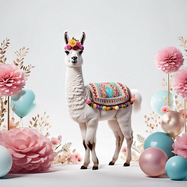 Download free HD stock image of Ai Generated Llama Free ai generated llama alpaca illustration