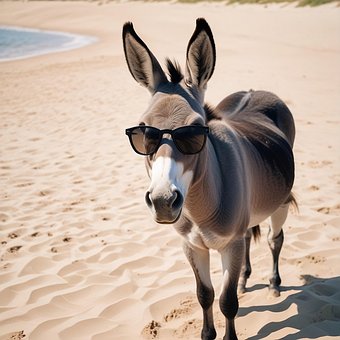 Ai Generado, Burro, Mula, Animal