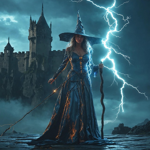 Download free HD stock image of Ai Generated Wizard Free ai generated wizard nature illustration