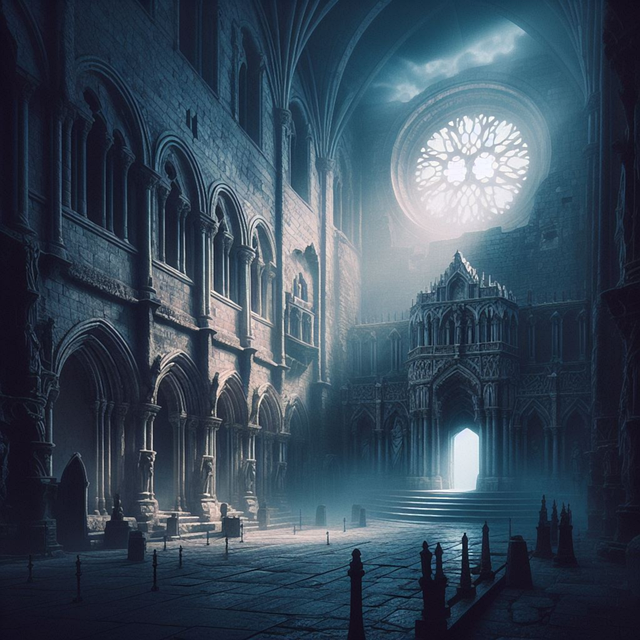 Free ai generated church building illustration