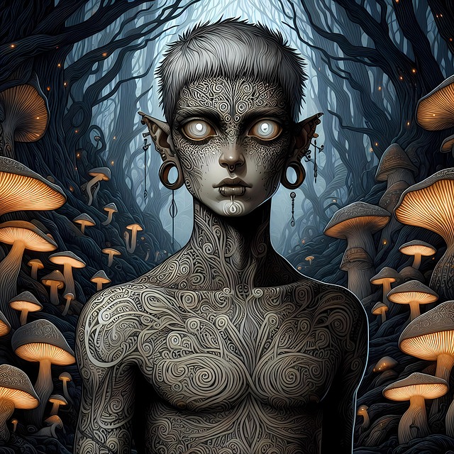 Free ai generated elf creature illustration