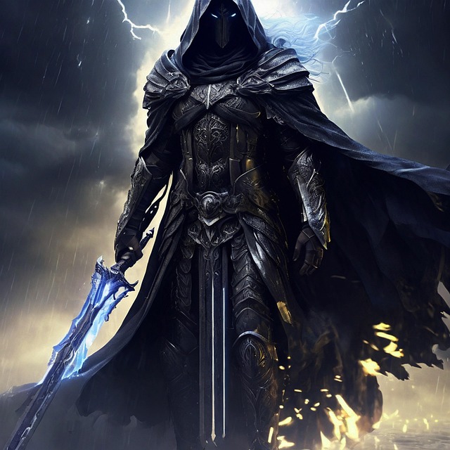 Free character fantasy warrior illustration