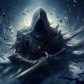 Free Warrior Cloak illustration and picture