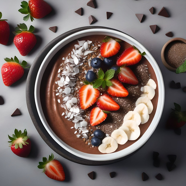 Free ai generated dessert chocolate illustration