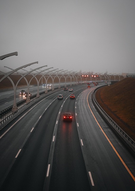 Mist, Road, Landschap, Snelweg, Lucht