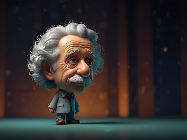 Free ai generated einstein physicist illustration