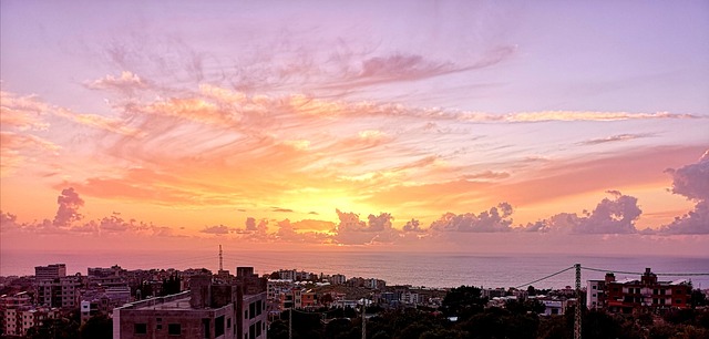 Free Sunset Cloud photo and picture