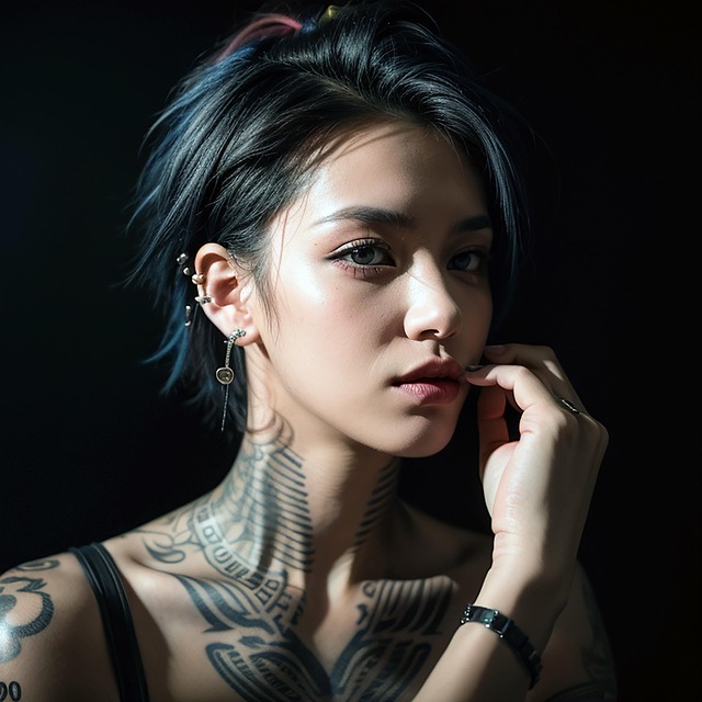 Free ai generated woman portrait illustration