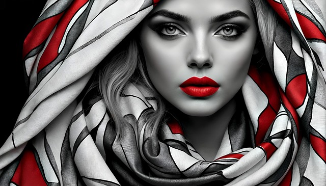 Free ai generated woman cloth illustration