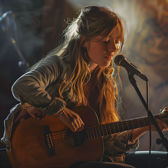 Download free HD stock image of Ai Generated Singer Free ai generated singer musician illustration