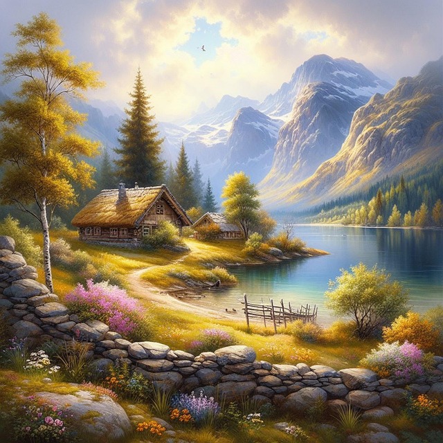 Free nature outdoors mountain illustration