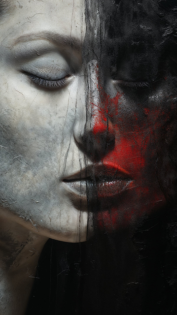 Free faces woman portrait illustration