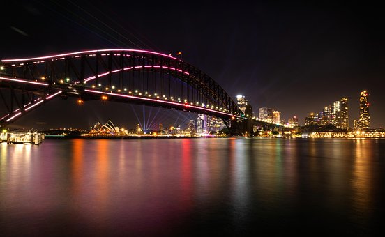 Pod, Port, Sydney, Arhitectura, Noapte