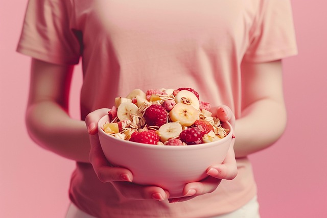 Free cereal breakfast food illustration